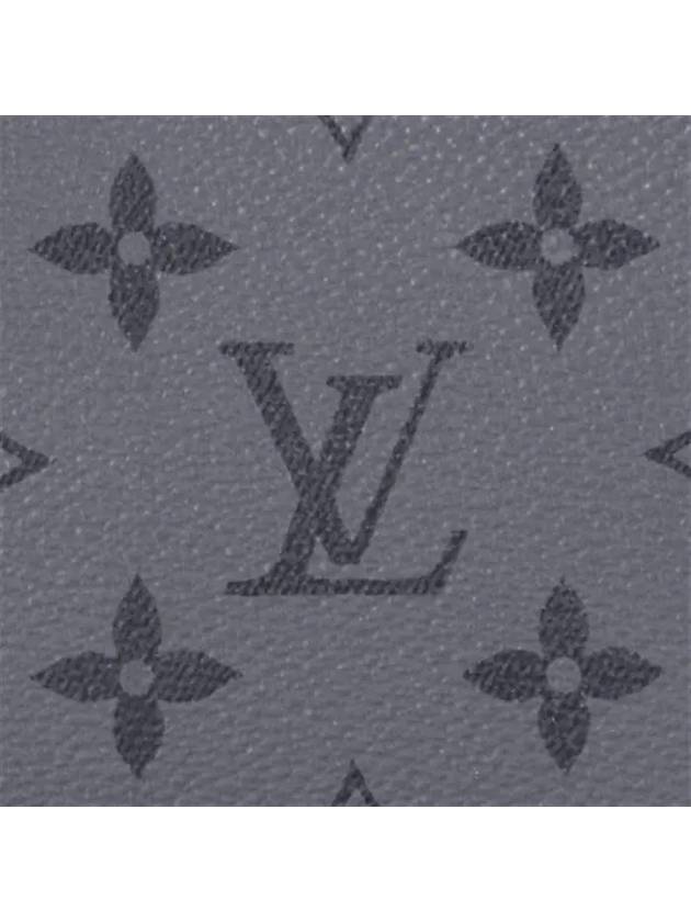 Slender Wallet Monogram Eclipse - LOUIS VUITTON - BALAAN 6