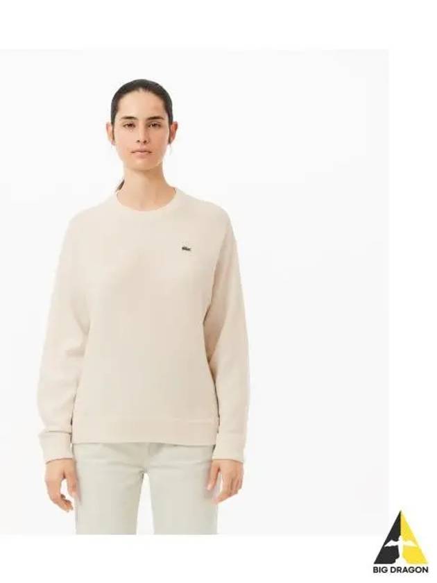 Women s Rings Crew Neck Sweater OFFWHITE Off White - LACOSTE - BALAAN 1