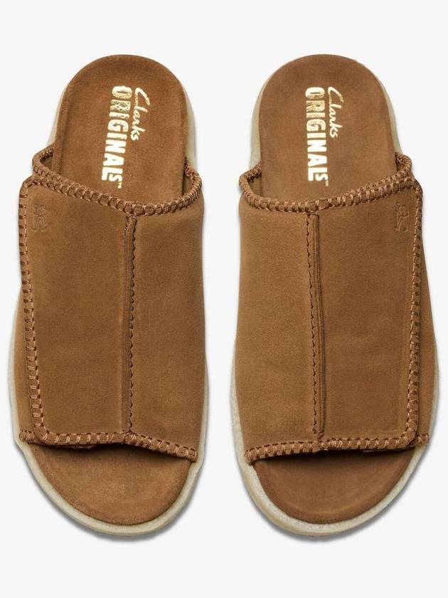 Originals OverleighSlide Slippers Brown - CLARKS - BALAAN 6