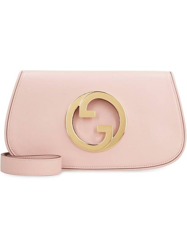 Blondie Interlocking G Shoulder Bag Pink - GUCCI - BALAAN 3