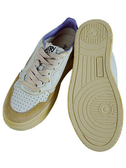 Super Vintage Medalist Low Leather Sneakers AVLW YL04 - AUTRY - BALAAN 2