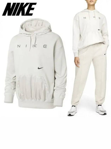 Women s NSW Oversized French Terry Hoodie DJ6393 072 Domestic Product GQK722122715292 - NIKE - BALAAN 1