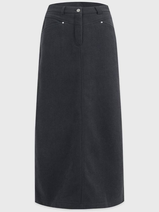 Warms Corduroy M Point Long Skirt - MICANE - BALAAN 6