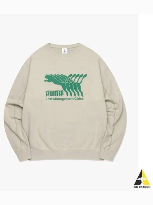 LMC Motion Sweatshirt Sand - PUMA - BALAAN 1