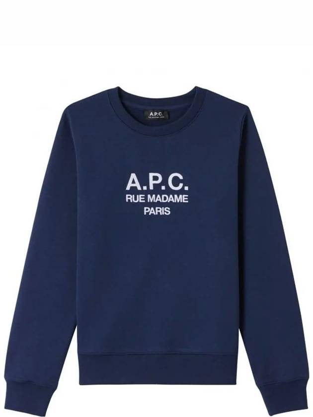 Women's TINa Sweatshirt Navy - A.P.C. - BALAAN 2