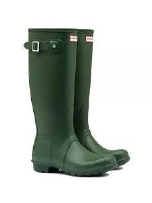 Original Tall Wellington Rain Boots Green - HUNTER - BALAAN 2