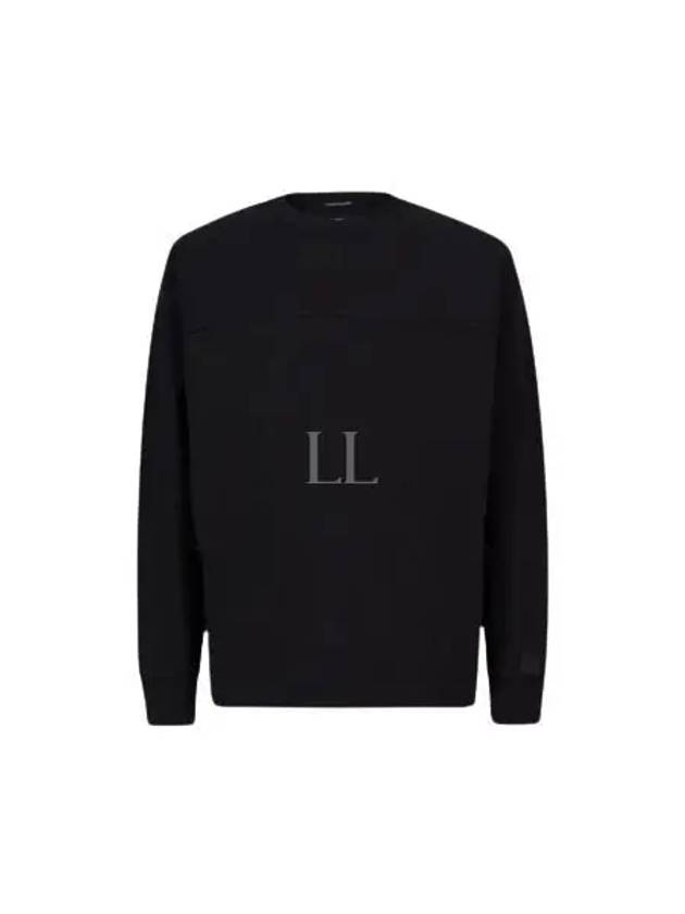 Metropolis Series Brushed Sweatshirt Black - CP COMPANY - BALAAN 2