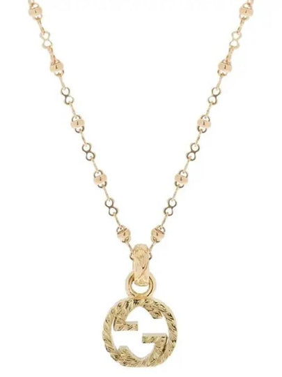 Interlocking G Necklace Yellow Gold YBB603619001 - GUCCI - BALAAN 2