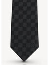 Damier Classic Tie Black - LOUIS VUITTON - BALAAN 3