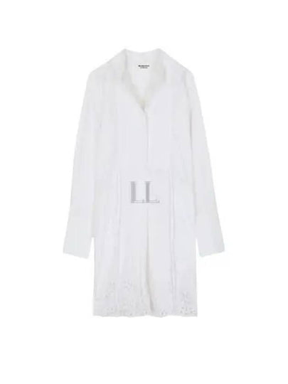 Rehana Cotton Short Dress White - ISABEL MARANT - BALAAN 2