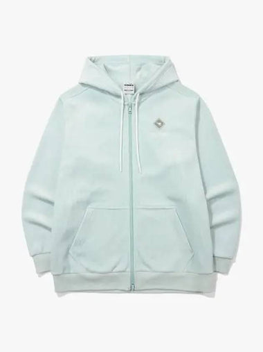 Diadora Trento corduroy hooded zip up MINT - DIADORA - BALAAN 1