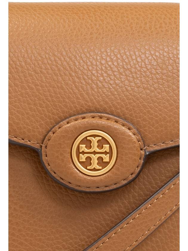 Tory Burch ‘Robinson’ Phone Pouch With Strap, Women's, Brown - TORY BURCH - BALAAN 6