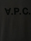 VPC Logo Organic Cotton Short Sleeve T-Shirt Black - A.P.C. - BALAAN 6