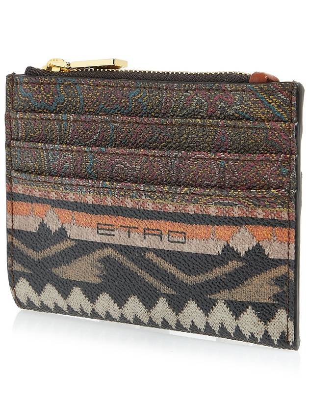 Twister Card Wallet Brown - ETRO - BALAAN 3