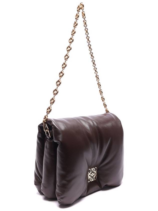 Women's Goya Puffer Chain Shoulder Bag - LOEWE - BALAAN 3