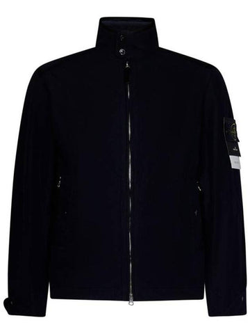 David Light-TC Zip-up Jacket Navy - STONE ISLAND - BALAAN 1