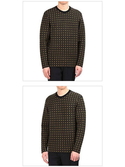 Geometric crew neck knit PO0029P16 1310 - LANVIN - BALAAN 2