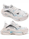 Triple S Sketch All Over Logo Low Top Sneakers White - BALENCIAGA - BALAAN 2