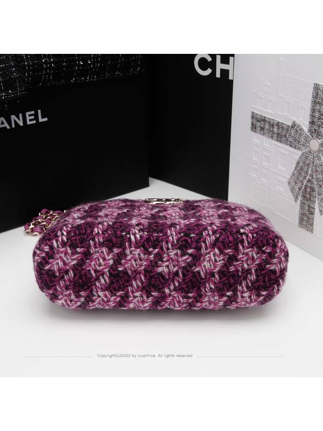 Tweed mini chain bag 1213hv - CHANEL - BALAAN 6