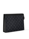 Pochette Voyage Monogram Eclipse Pouch Bag Black - LOUIS VUITTON - BALAAN 3