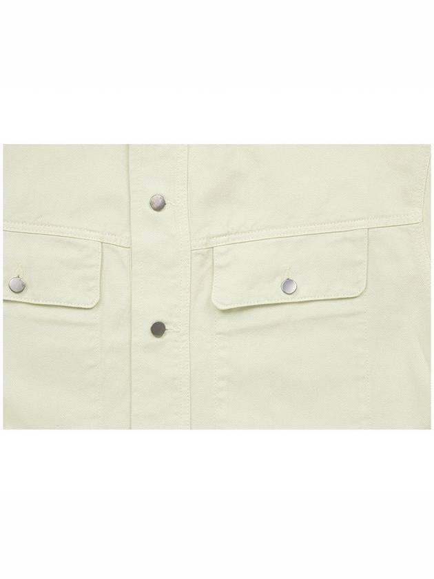 Trucker Overshirt Jacket Light Sage - LEMAIRE - BALAAN 5