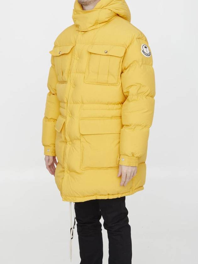 Pentaflake Long Down Padding Yellow - MONCLER - BALAAN 3