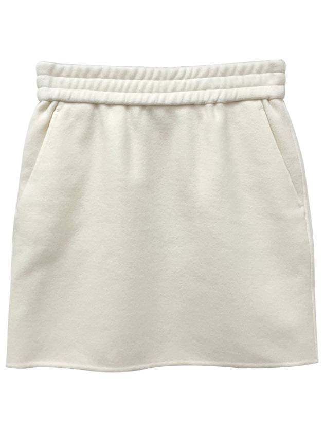 Onagro Mini A Line Skirt White - MAX MARA - BALAAN 3