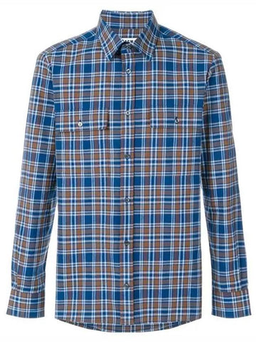 plaid check shirt 2340ME14 174512 - MSGM - BALAAN 1