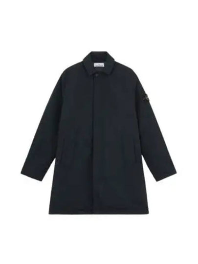 Micro Twill Single Coat Navy - STONE ISLAND - BALAAN 2