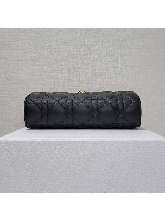 Lady Chain Pouch Cross Bag Black - DIOR - BALAAN.