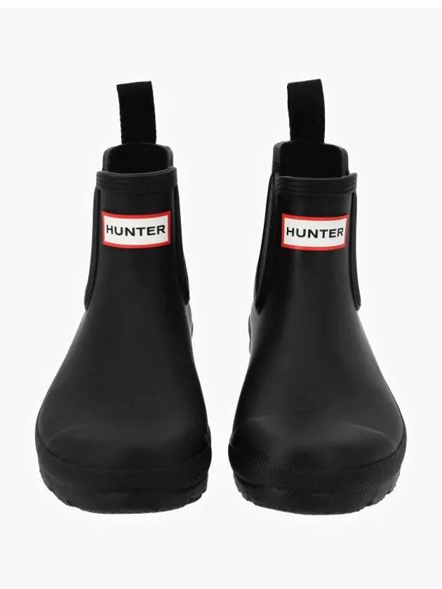 Women's Original Chelsea Rain Boots Black - HUNTER - BALAAN 4