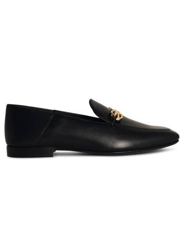 Salvatore Ferragamo 'Louis' Black Leather Loafers - SALVATORE FERRAGAMO - BALAAN 1