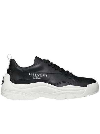 Gumboy Banshee Low Top Sneakers Black - VALENTINO - BALAAN 2