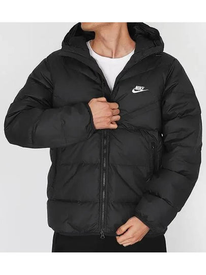 Storm Fit Wind Runner Hooded Padding Black - NIKE - BALAAN 2