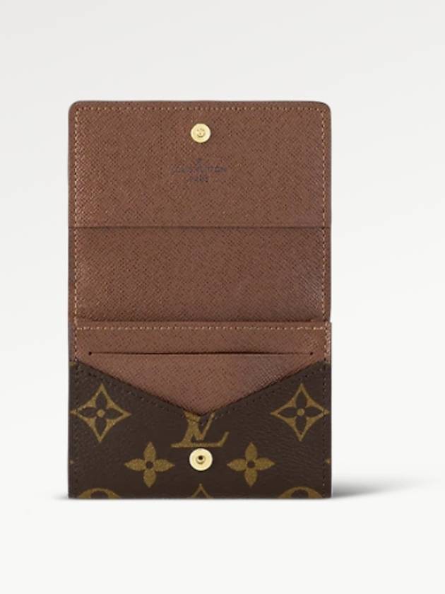 Enveloppe Carte De Visite Monogram Card Wallet Tan - LOUIS VUITTON - BALAAN 5