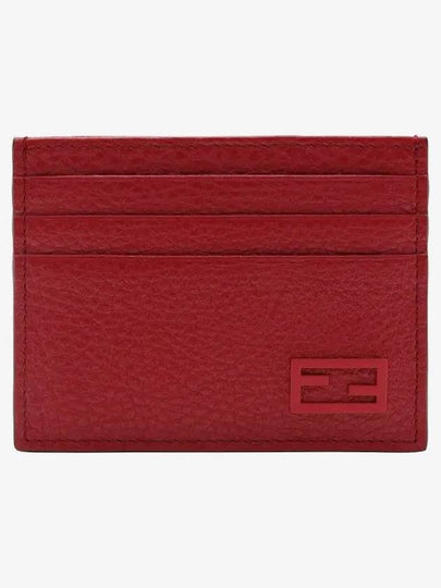 FF Baguette Card Wallet Red - FENDI - BALAAN 2