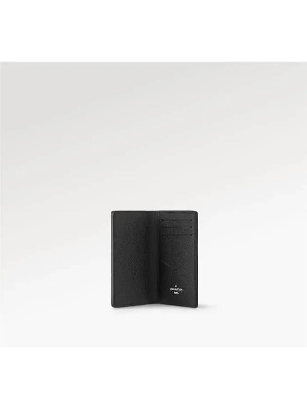 Pocket Organizer Monogram Card Wallet Black - LOUIS VUITTON - BALAAN 4