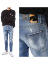 Men's Tidy Biker Jeans Blue - DSQUARED2 - BALAAN 2