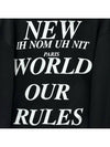 New World Hooded Sweatshirt NUW21265 - IH NOM UH NIT - BALAAN 3