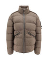 Seamless Tunnel Nylon Down TC Padding Beige - STONE ISLAND - BALAAN 1