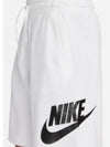 Men's NSW Club Alumni French Terry Shorts White - NIKE - BALAAN 2