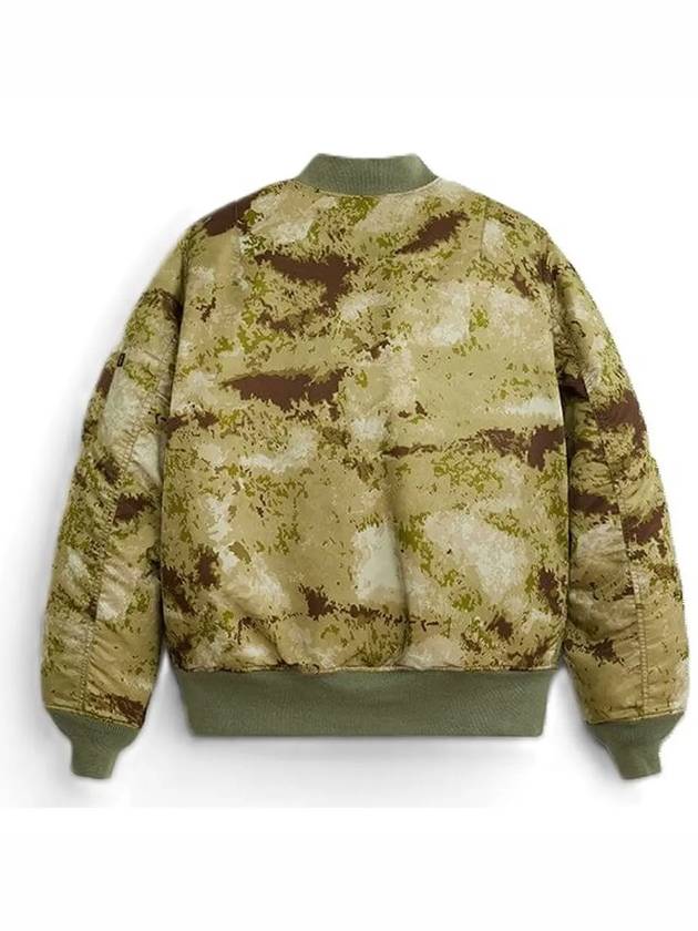 MA 1 Mode Flight Jacket MJM53504C1 GREEN BLUR CAMO - ALPHA INDUSTRIES - BALAAN 2