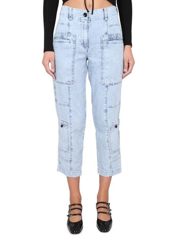 Proenza Schouler White Label Jeans In Denim - PROENZA SCHOULER - BALAAN 1