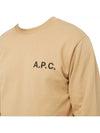 Men's Jimmy Print Sweatshirt Beige - A.P.C. - BALAAN 4