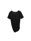 Twist Short Sleeve T-Shirt Black - LEMAIRE - BALAAN 3