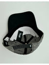 Houndstooth Low Pro Ball Cap Black - STUSSY - BALAAN 8