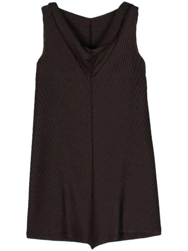 24SS Issey Miyake short dress IM46FT666 15 BLACK - ISSEY MIYAKE - BALAAN 1