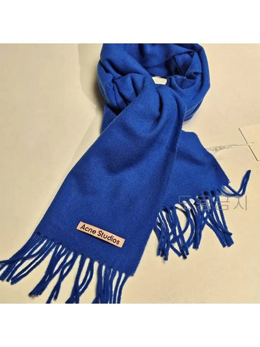 Scarf Muffler Skinny Royal Blue - ACNE STUDIOS - BALAAN 1