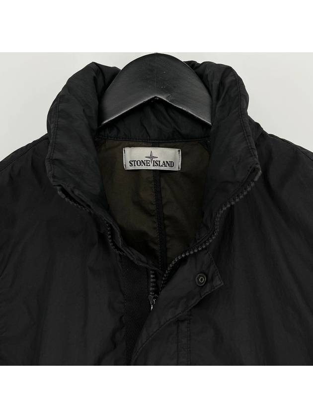 Membrana windbreaker hooded jacket black size M - STONE ISLAND - BALAAN 7