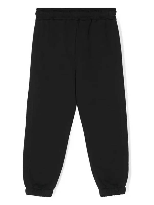 Kids Sketch Logo Track Pants Black - MSGM - BALAAN 2